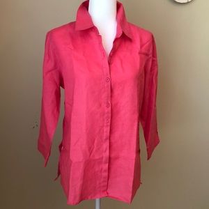 Liz Claiborne Linen Top